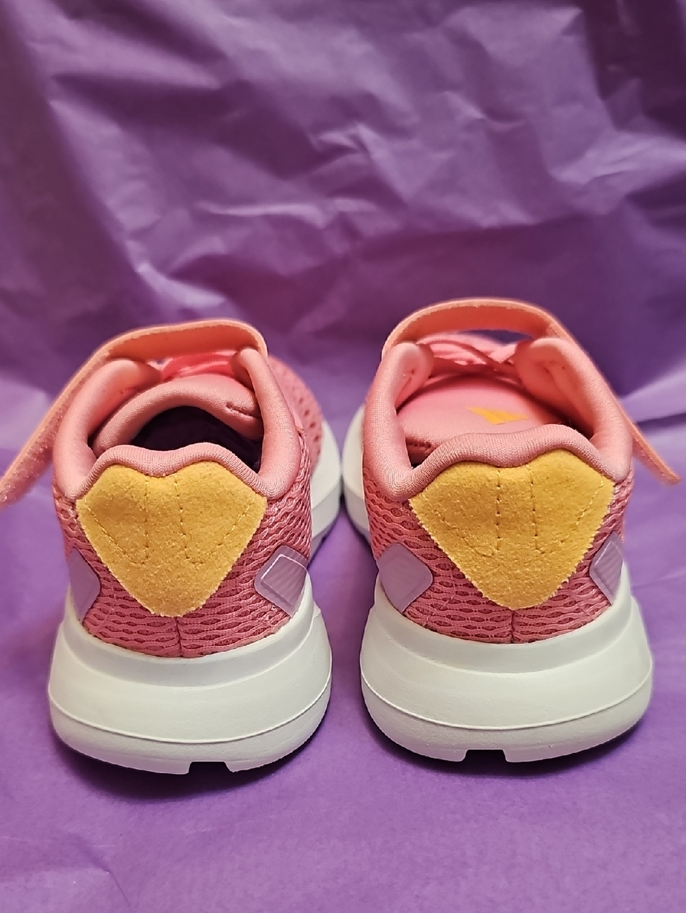 Adidas Duramo SL l'Bliss Pink Sneakers Shoes Girls Toddler Child Sz 9 Kids - Picture 14 of 14
